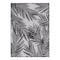 World Rug Gallery Contemporary Distressed Leaves Textured Flat Weave Indoor/Outdoor Area Rug 5' x 7' Black 117BLACK5X7 - alternate 8